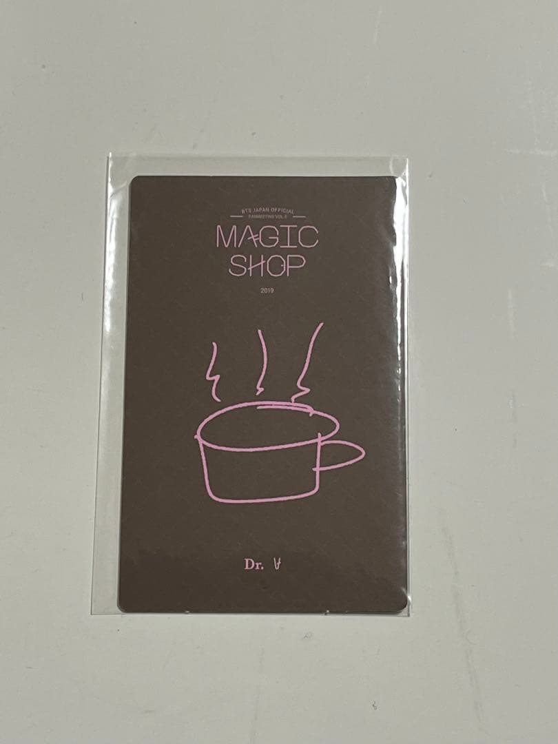 bts magic shop dvd トレカ