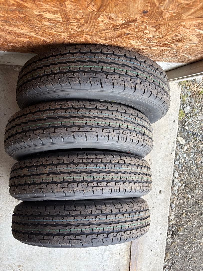 北海道発　新車外し　トーヨー　H-11 155/80R14 4本　25年製造