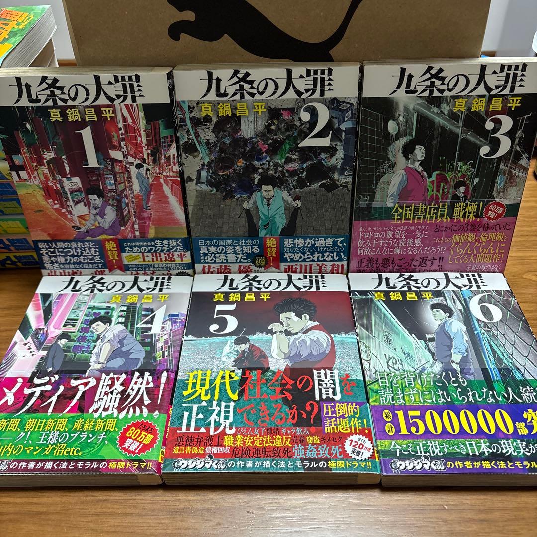 九条の大罪 1-15巻 既刊全巻