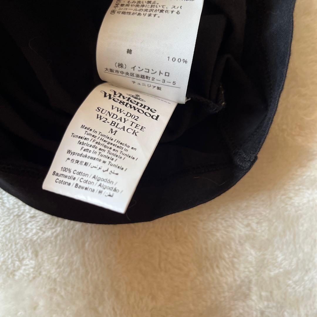 美品　ヴィヴィアンウエストウッド アングロマニア ゴールドオーブTシャツ M