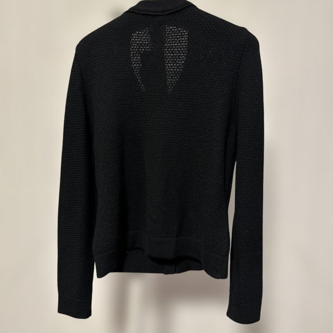 YUKI TORII黒カーディガン未使用品40サイズ定価64,000円