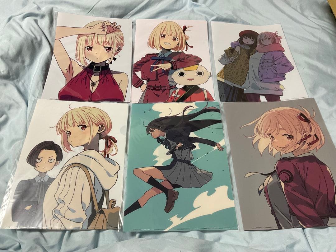 新品 リコリス・リコイル展 いみぎむる 描き下ろし クリアファイル 全21種+α