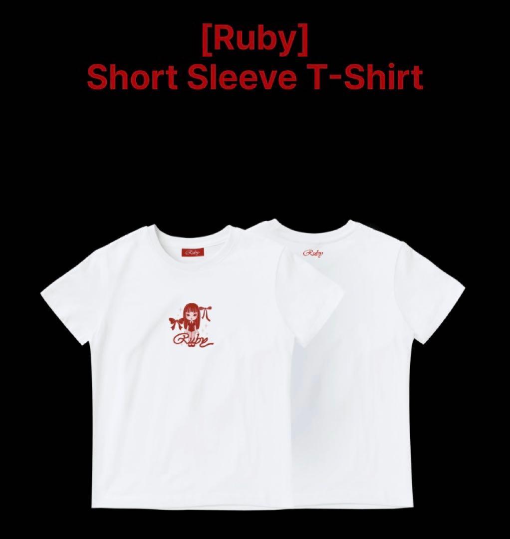 【トレカ無】BLACKPINK ジェニ Ruby ショート スリーブ Tシャツ①