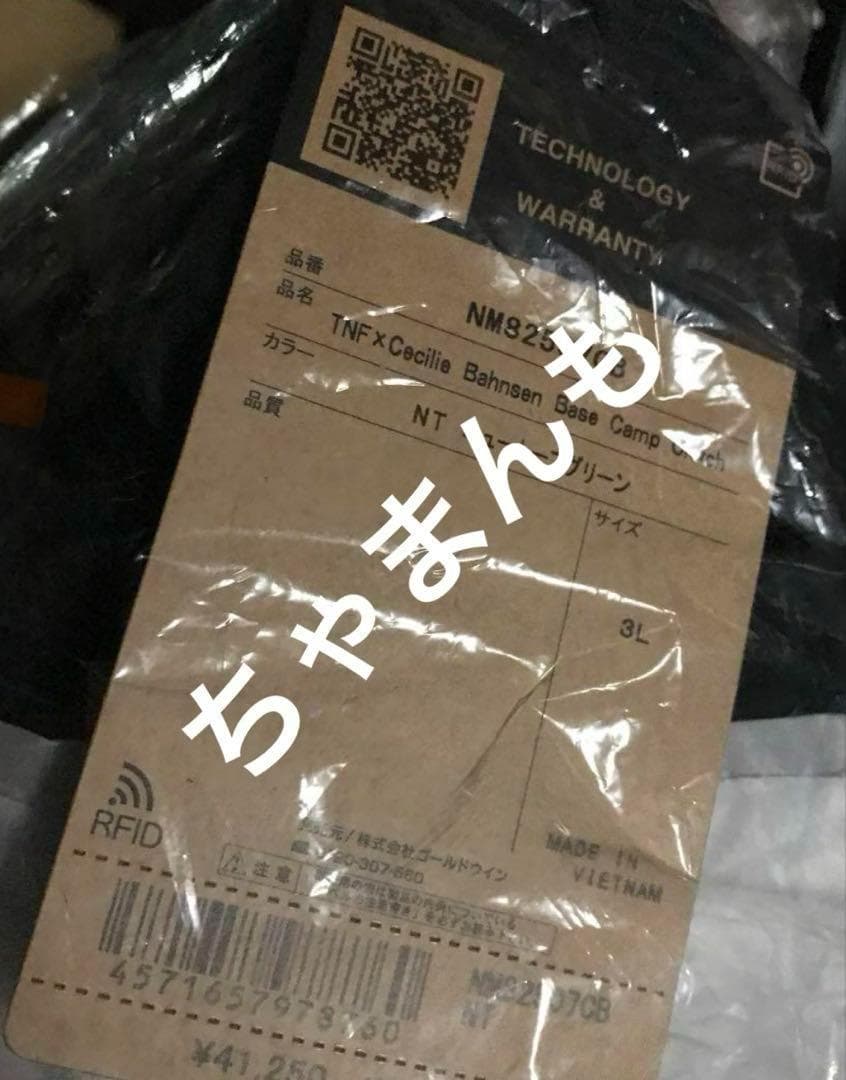 ノースフェイス　セシリーバンセン ベースキャンプクラッチ グリーン