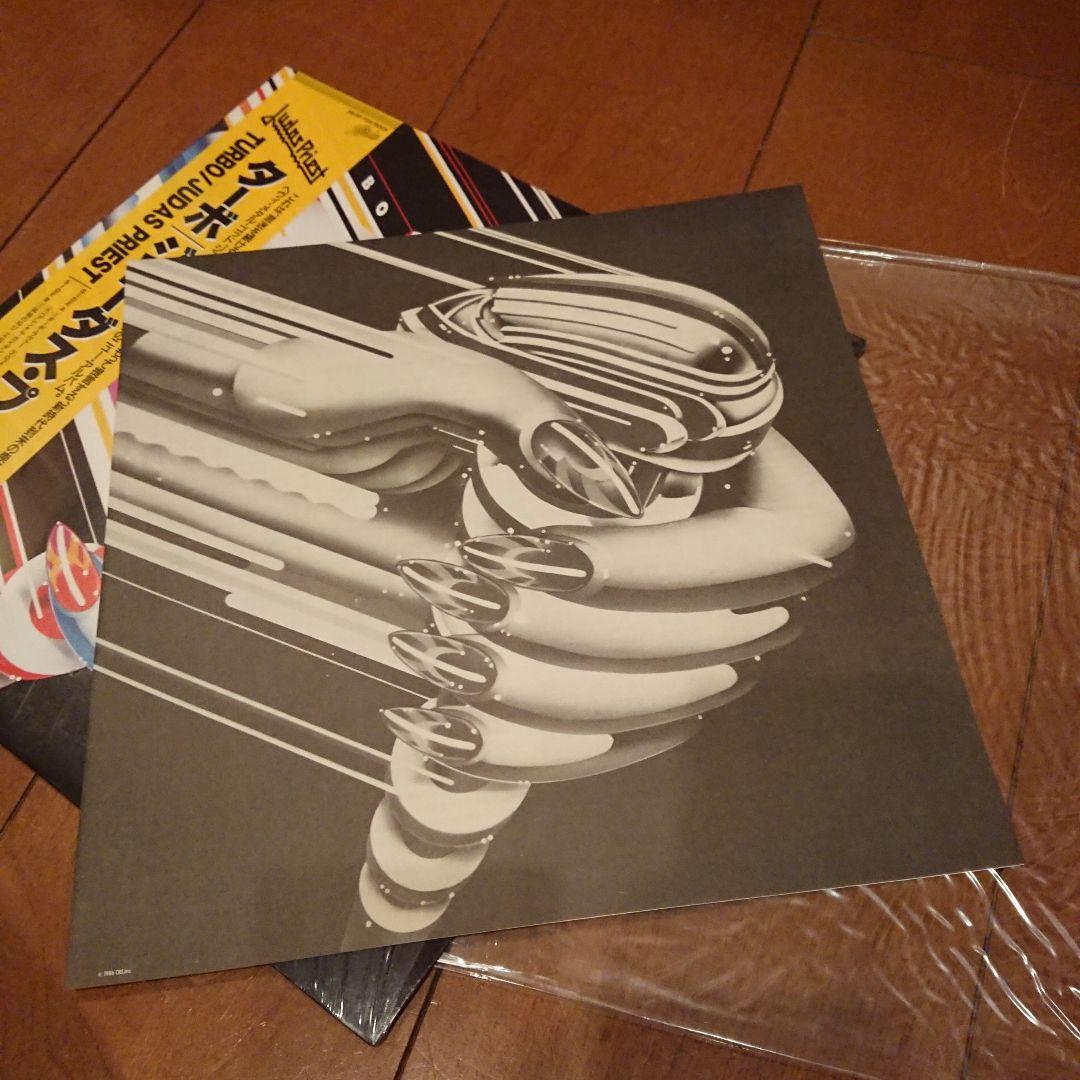 シュリンク残 ジューダス・プリースト「ターボ」 日本盤LP