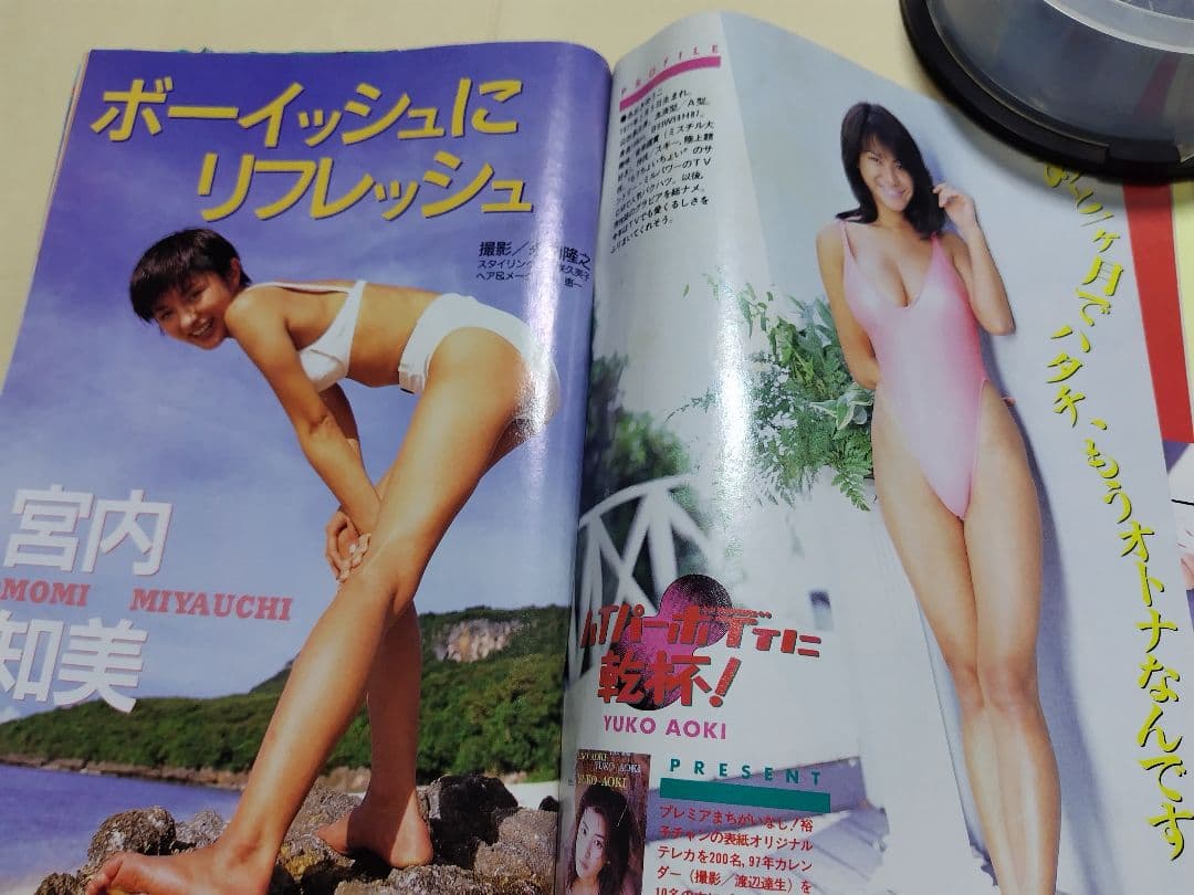 ♪ヤングキング増刊 エトランゼ 青木裕子&ヤングアニマル 「表紙グラビアのみ」