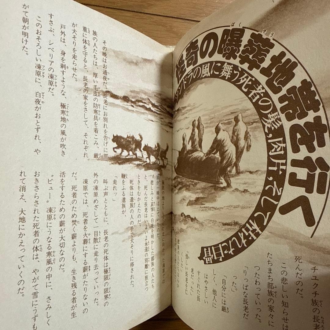 初版 大魔境 なぞの四次元 ショッキングシリーズ ポプラ社 怪奇系児童書
