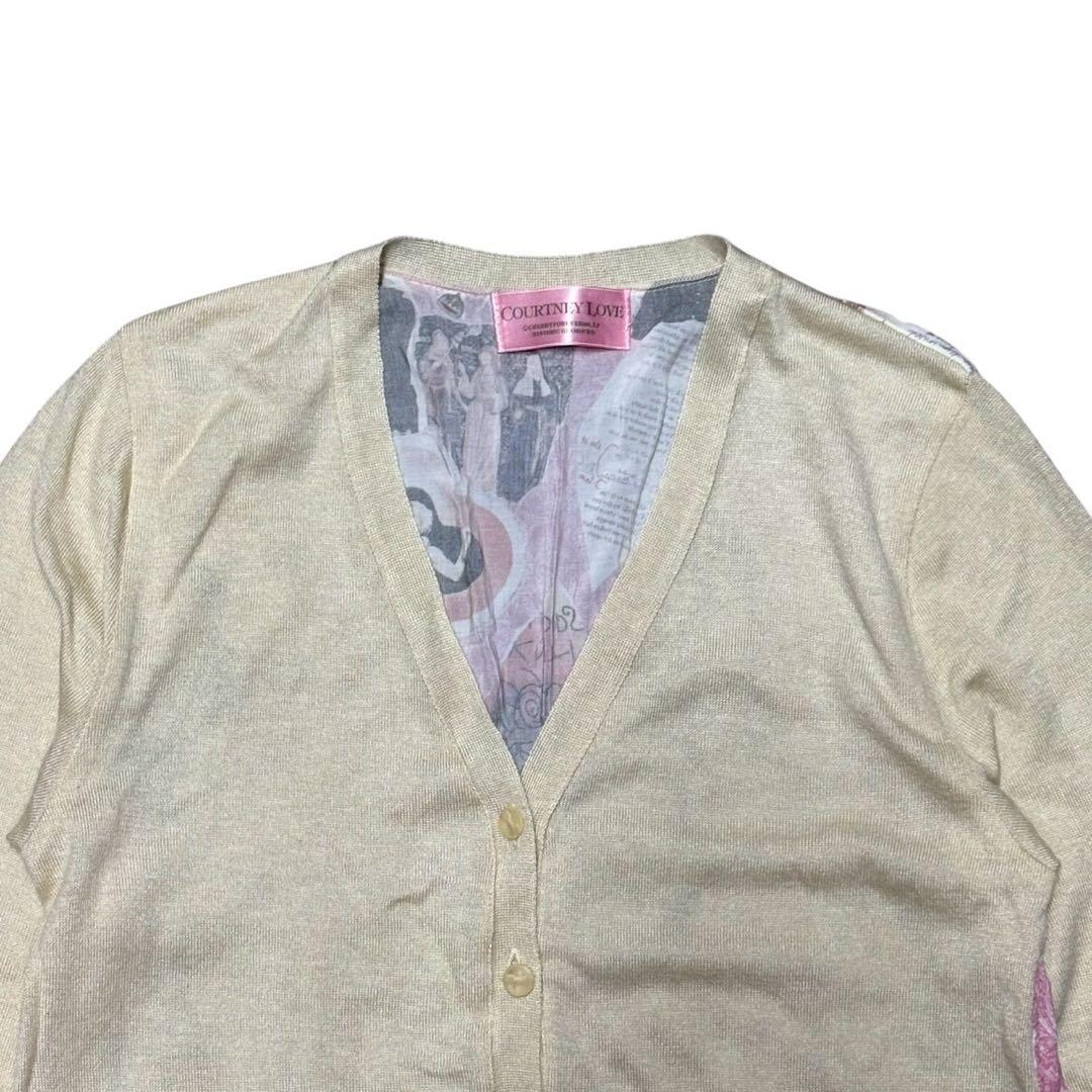 ヒステリックグラマー×COURTNEY LOVE カーディガン　ヒス