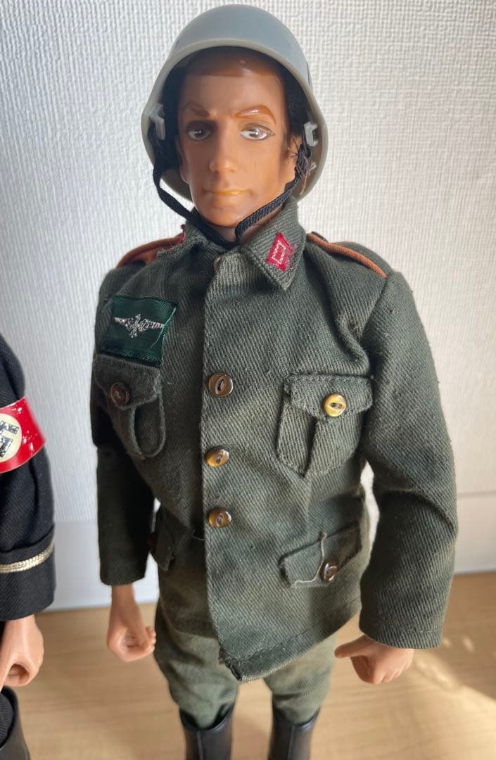 GIJOE 3体　ドイツ兵　希少　当時物　タカラ製　ニューGIジョー　ハズブロ