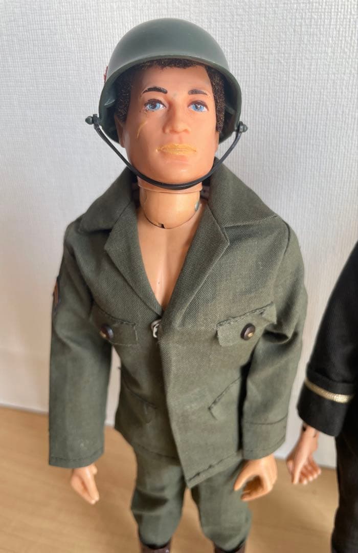 GIJOE 3体　ドイツ兵　希少　当時物　タカラ製　ニューGIジョー　ハズブロ