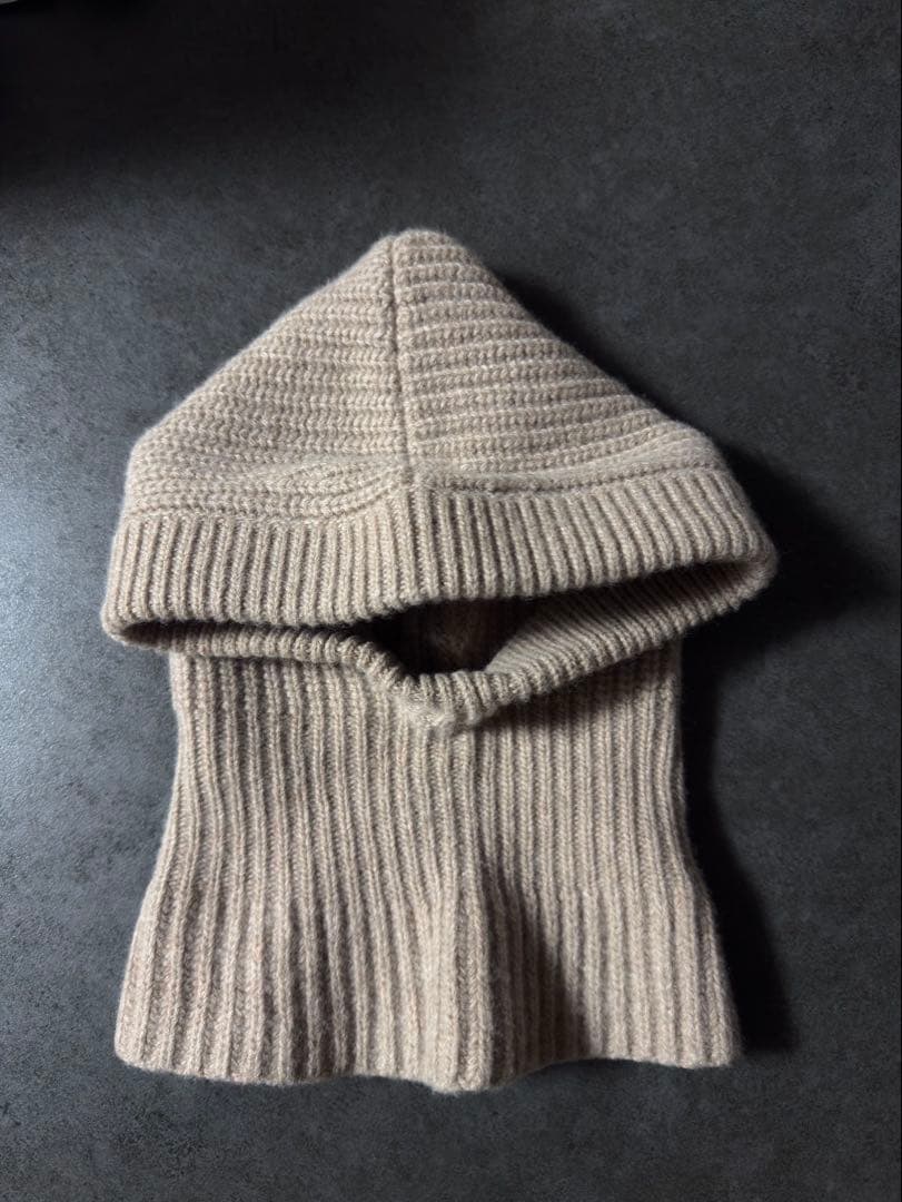 LEMAIRE ベージュ バラクラバ lemaire M ルメール　24aw