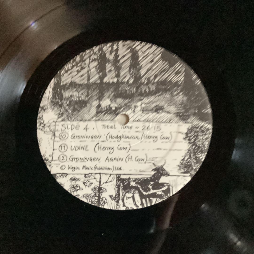 HENRY COW CONCERTS レコード