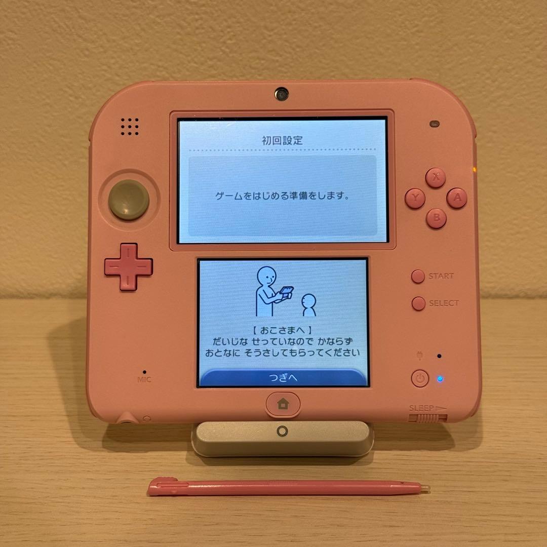 ニンテンドー2DS ピンク 3-087