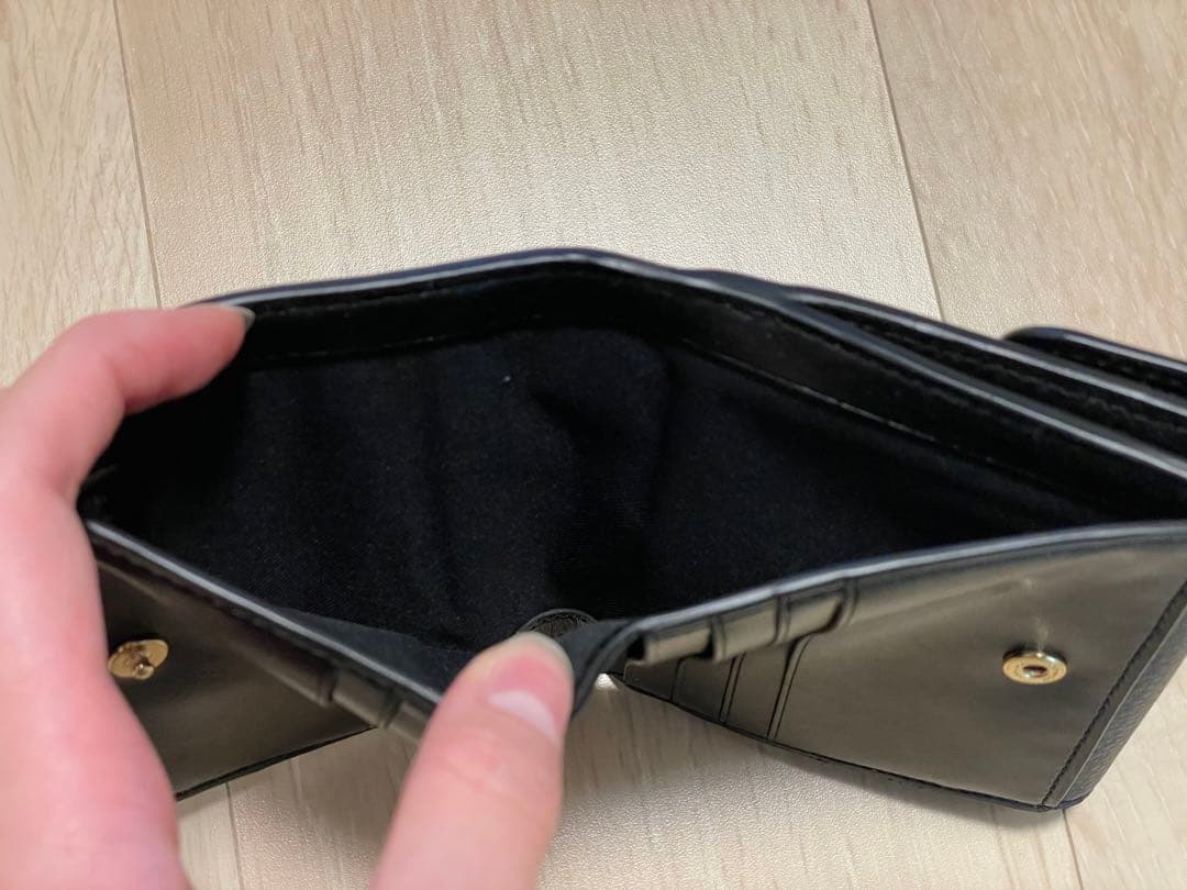 値下げしました‼未使用‼️ COACH コーチ 財布 レザー 折りたたみ財布