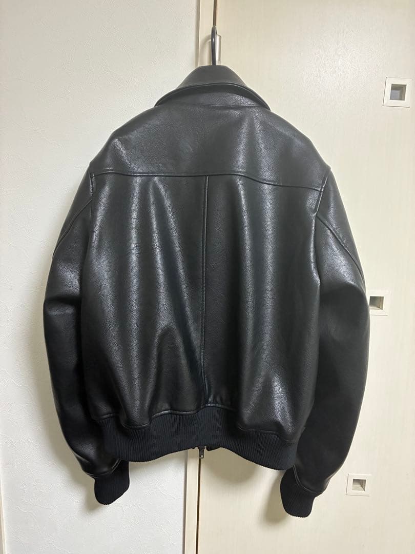 CLEL ディープテクスチャーブルゾン ブラック　Mサイズ