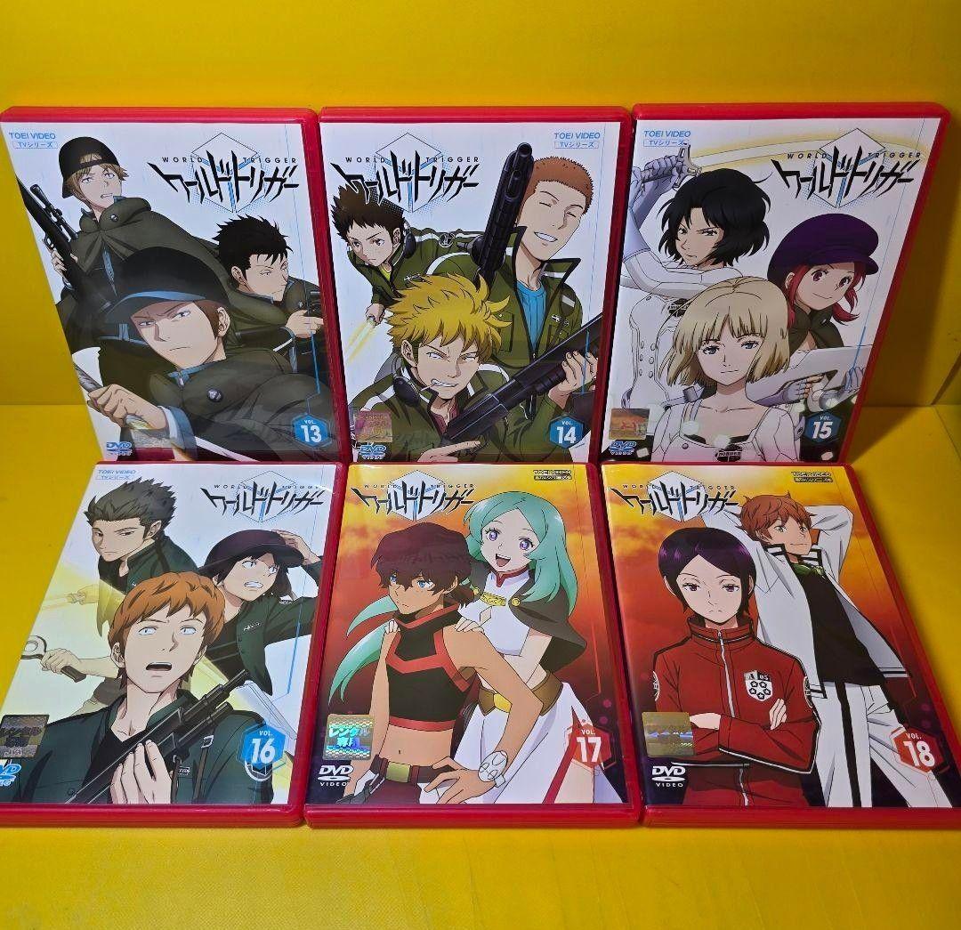 ※新品ケース交換済み　ワールドトリガー DVD 1期 全24巻 全巻セット