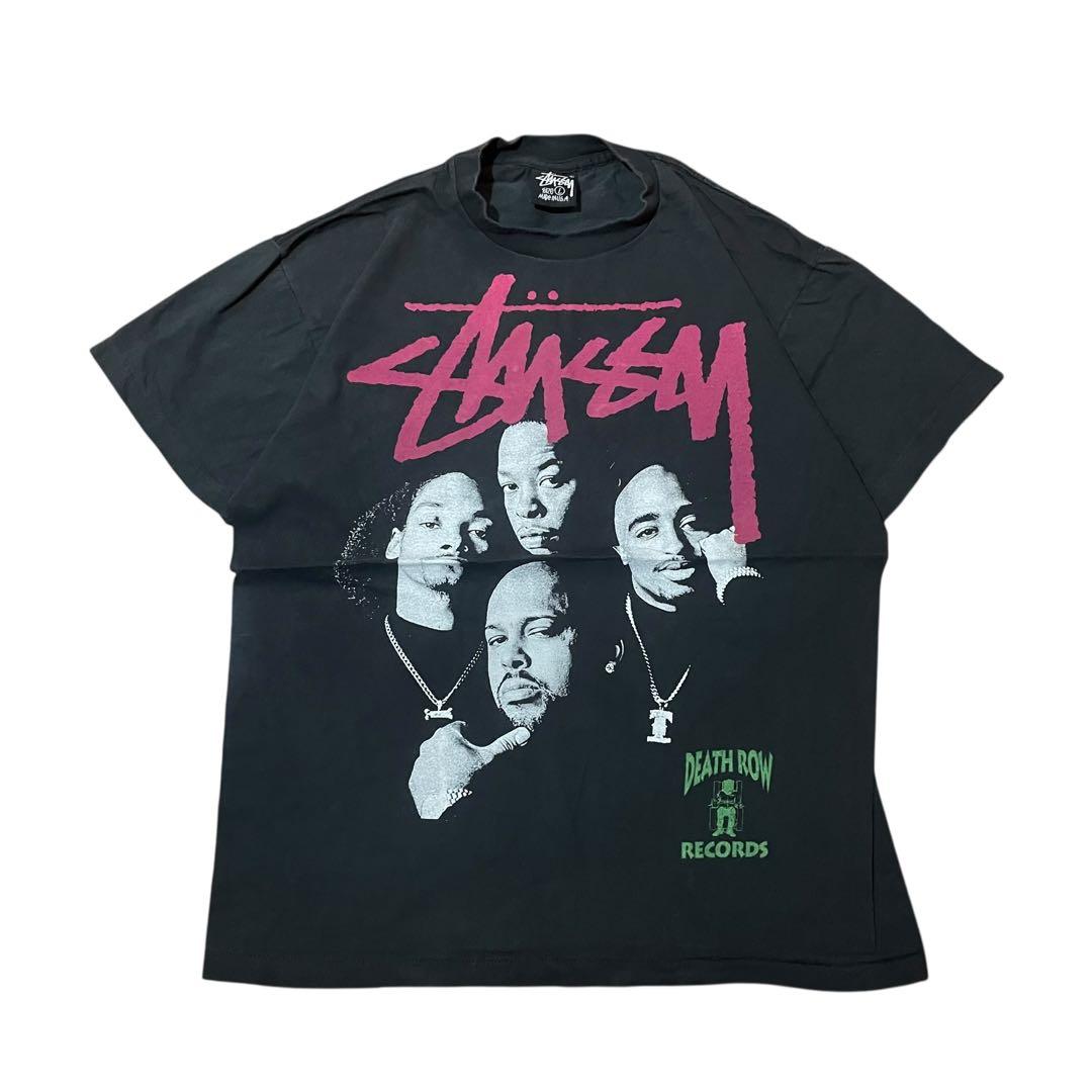 STUSSY ステューシー Death Row Records Tシャツ L