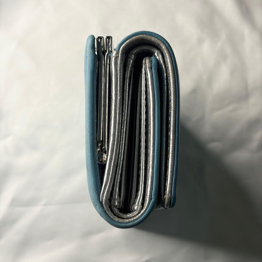 【希少】Vivienne Westwood 財布 がま口 水色