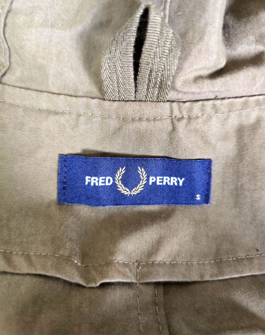 【カバー付】FRED PERRY フレッドペリー モッズコート3way パーカー