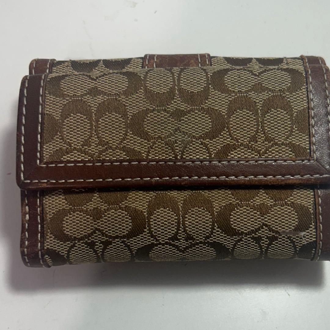 コーチ財布coach 三つ折り財布 レディース財布