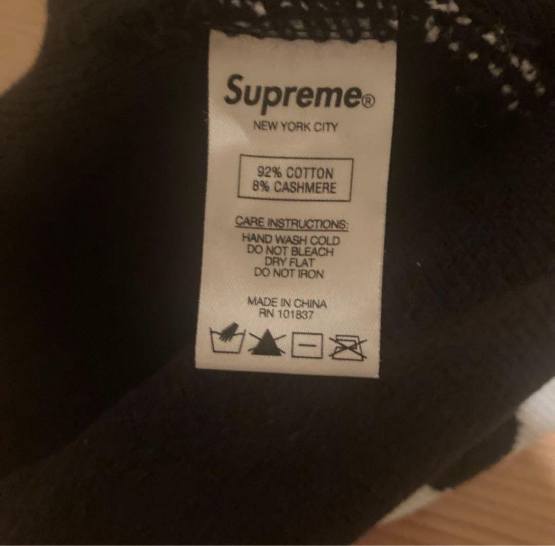 Supreme ニットビーニー 黒
