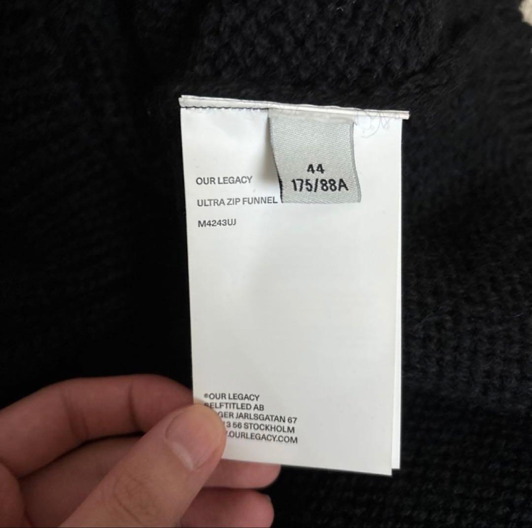 メ*ン様 OUR LEGACY ULTRA ZIP FUNNEL