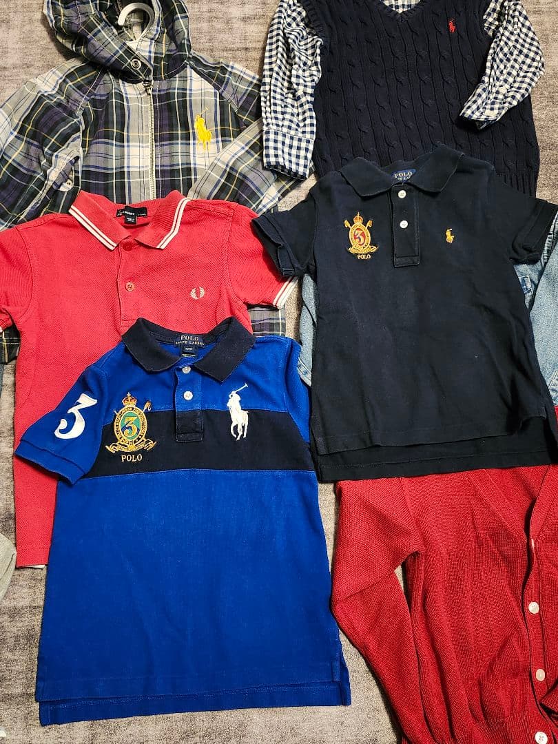 ブランド子供服11着まとめ売り★RALPH LAUREN★ARMANI他