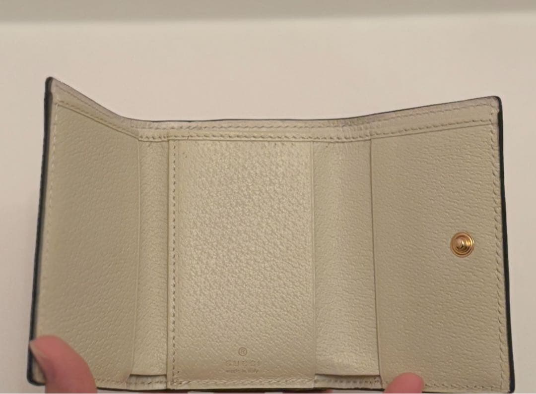 GUCCI 　オフィディア　三つ折り財布　ウォレット