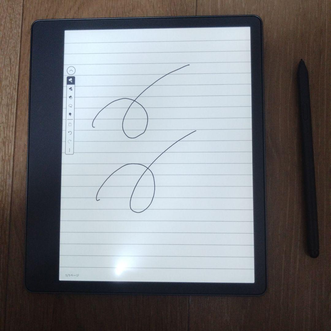 【美品】Kindle Scribe 64GB 本体 純正カバー プレミアムペン