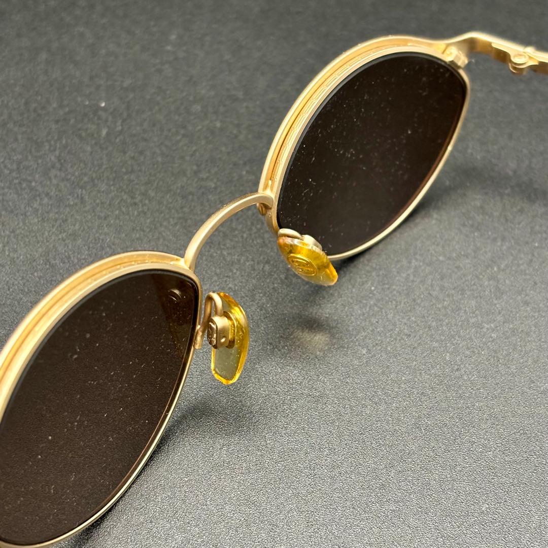 美品✨ EMPORIO ARMANI アルマーニ サングラス ゴールドカラー