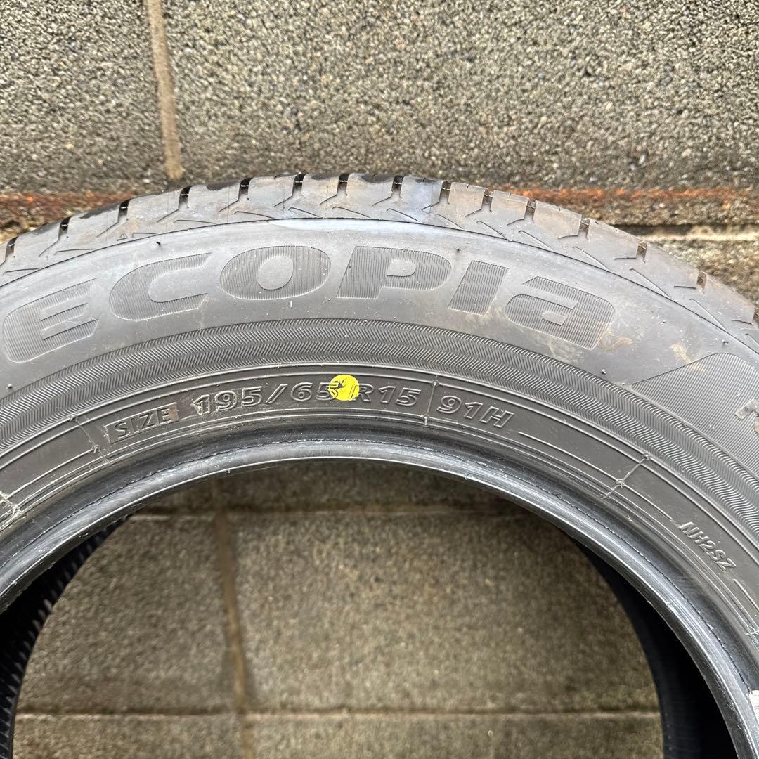 BRIDGESTONE 195/65R15 2本　25年製　中古品