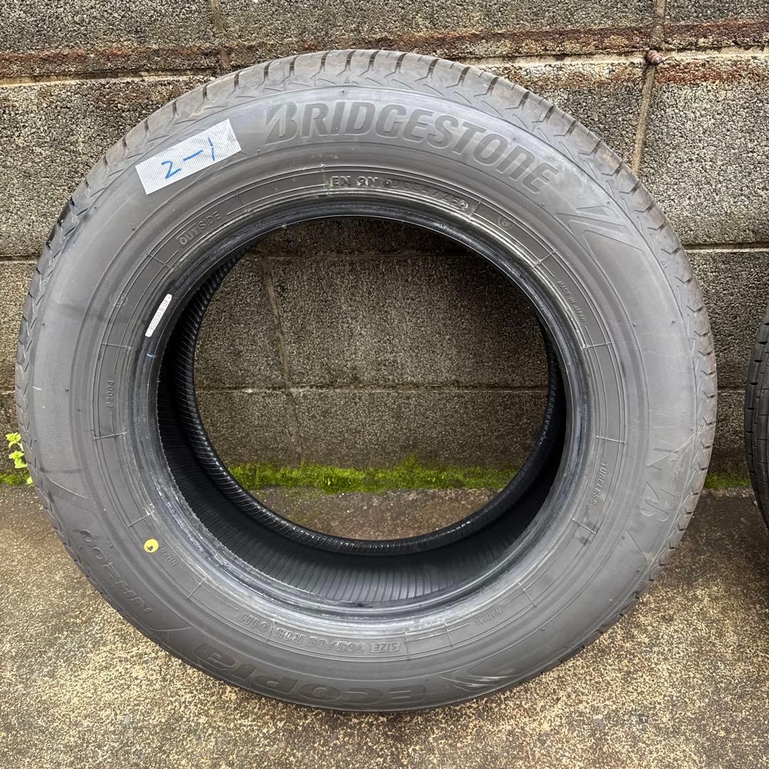 BRIDGESTONE 195/65R15 2本　25年製　中古品