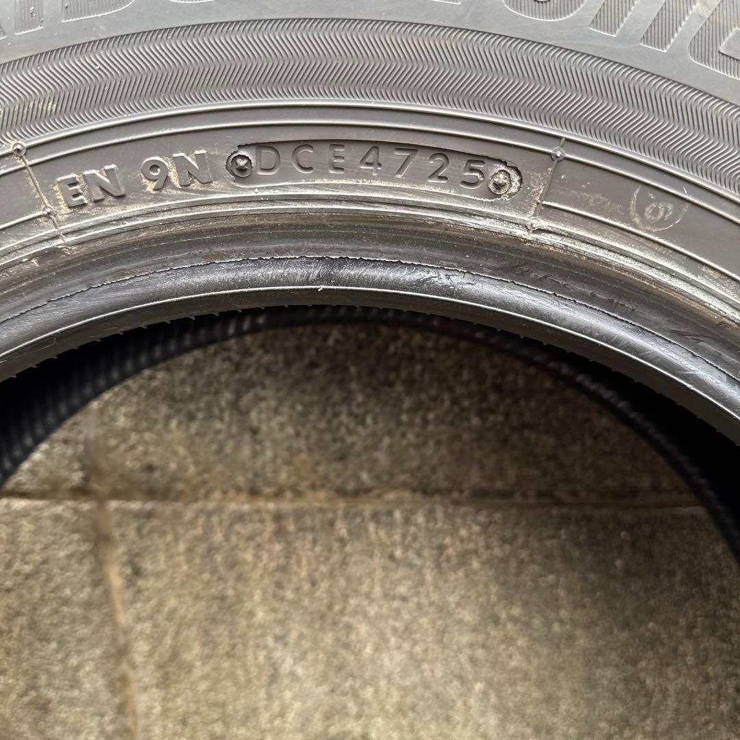BRIDGESTONE 195/65R15 2本　25年製　中古品