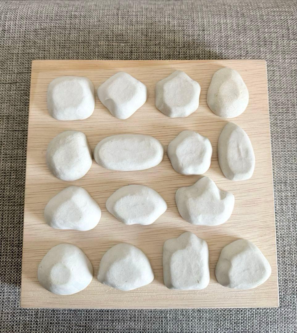 清水焼 陶器 菓子型 15個
