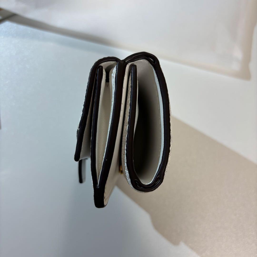 〈正規品・新品〉MICHAEL KORS 三つ折り財布 ホワイト