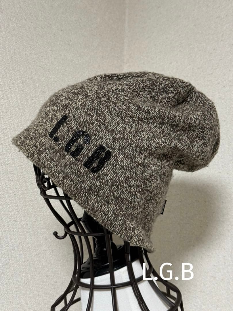 超希少L.G.B.ルグランブルーロゴニット帽LGBif six was nine