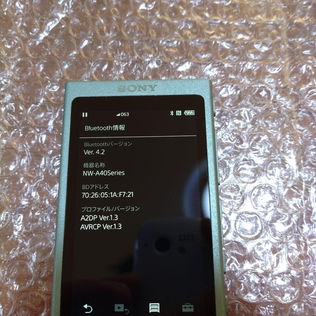 ソニーウォークマン NW−A45 管理ナンバー9102