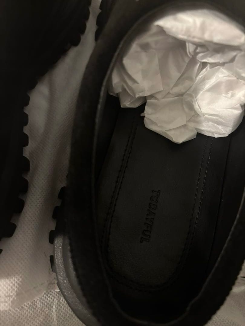 靴 TODAYFUL Vibramsole Leather Sabot