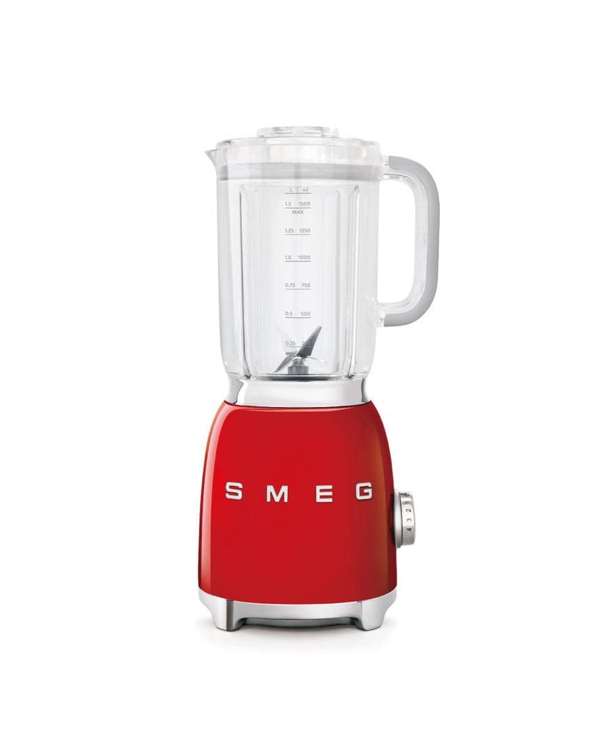 SMEG レッド ブレンダー BLF01RDJP