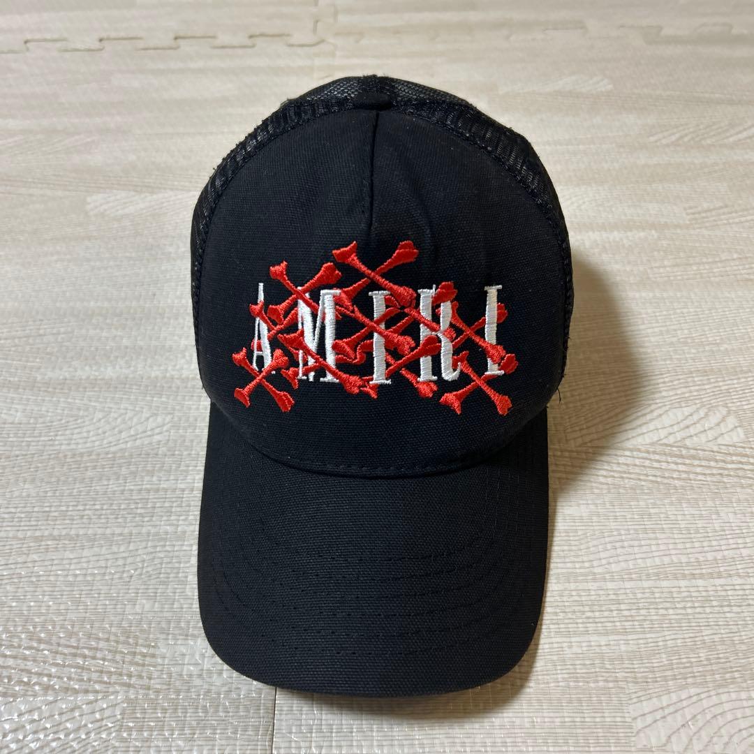 （希少）AMIRI 2022南青山店オープン記念　限定キャップ　ブラック