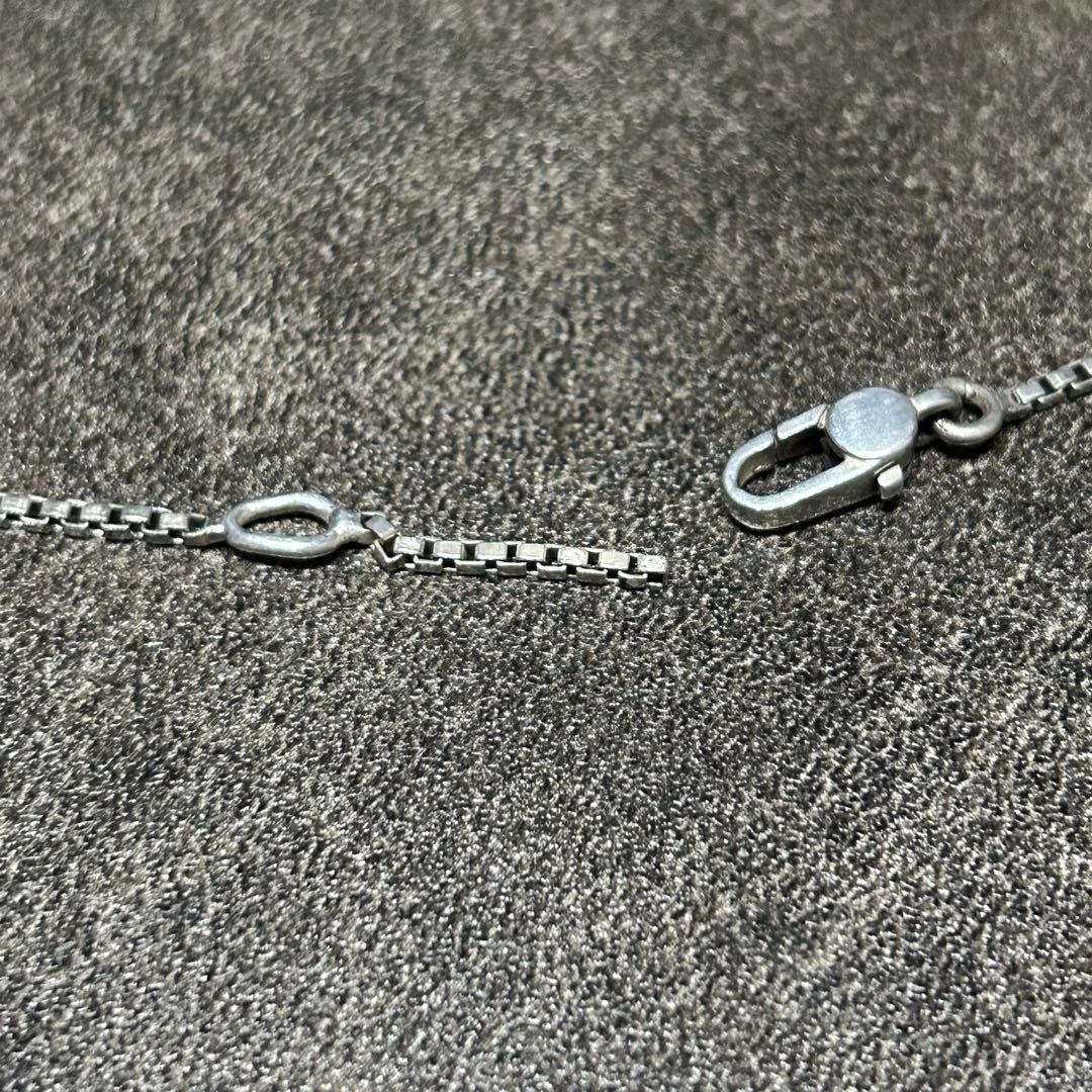 グッチ GUCCI バンブー クロス ベネチアンチェーン ネックレス SV925