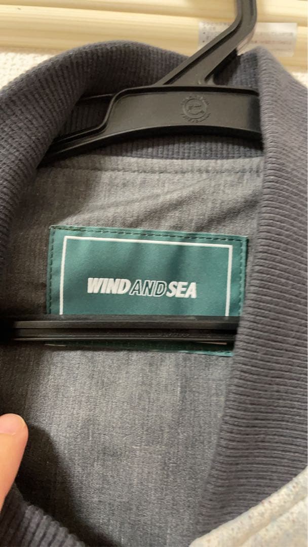 ssj4 WIND AND SEA 風景画ブルゾンジャケット