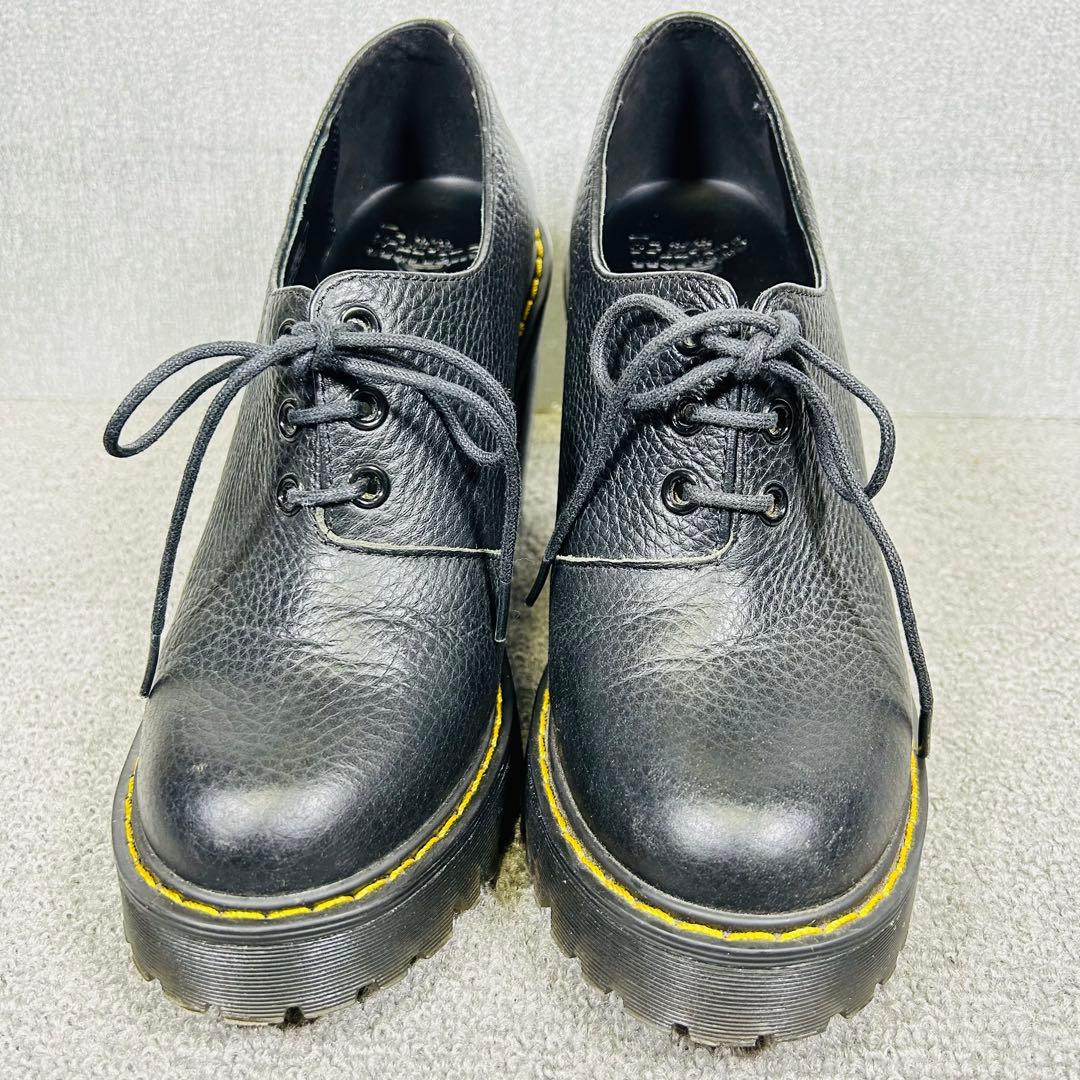 Dr.Martens SALOME スムースレザー レースアップ ヒールUK5