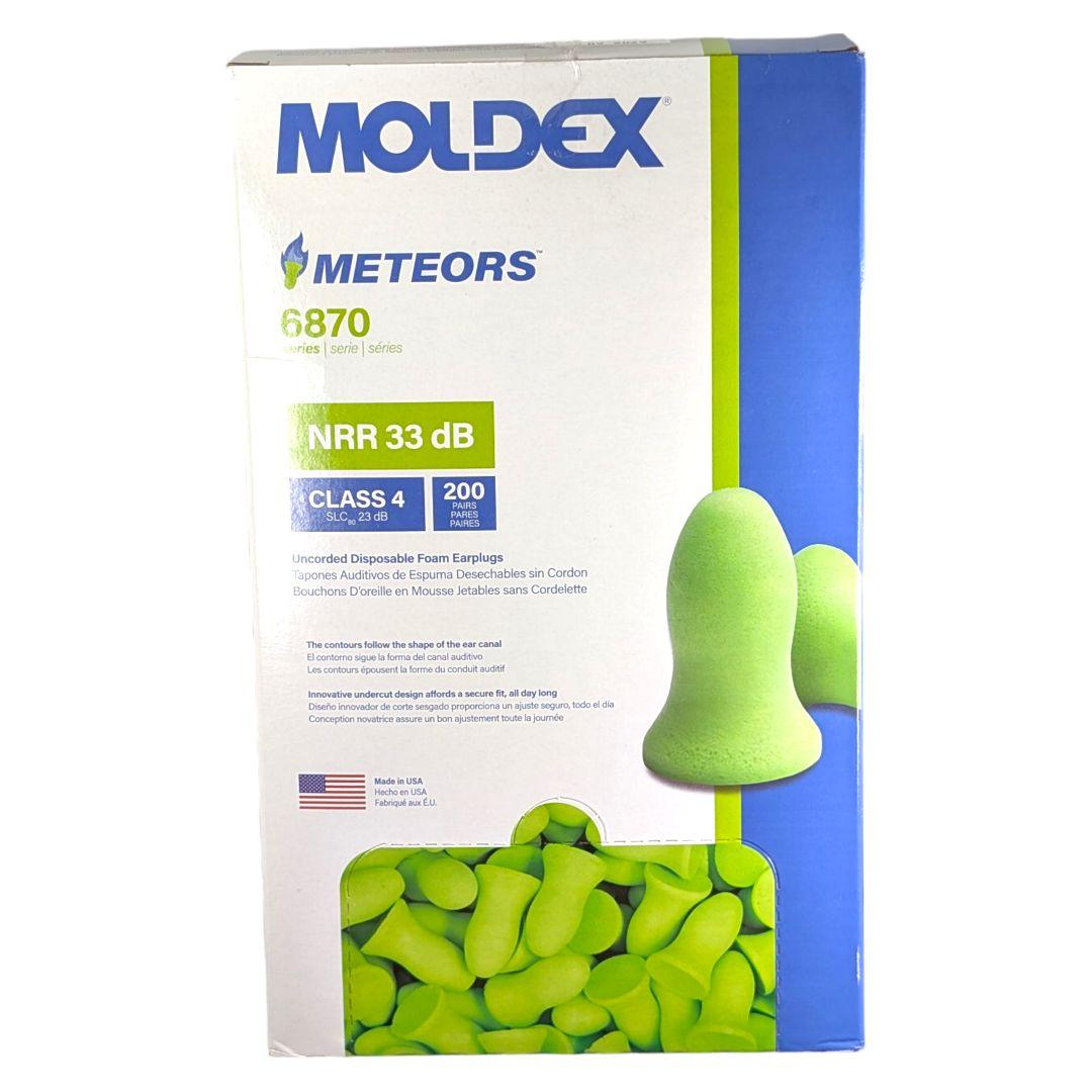 【新品未使用品】MOLDEX METEORS 6870 耳栓 約200個入り