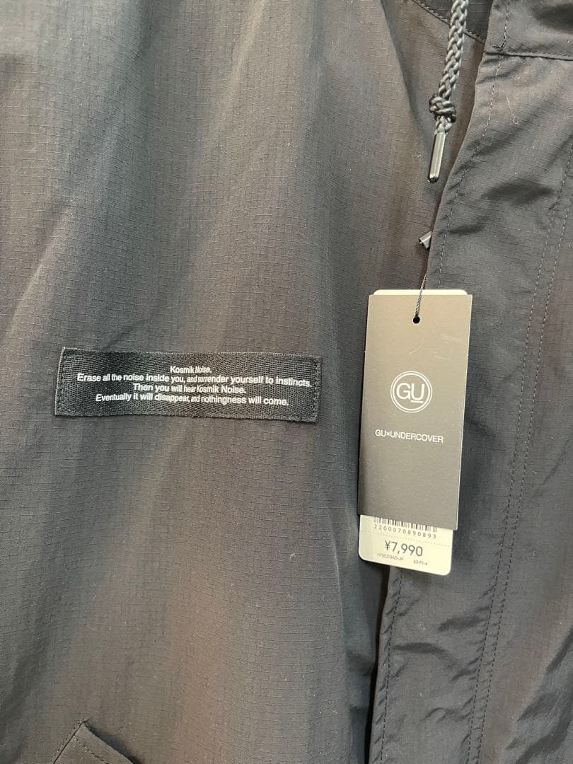 ジーユー 2wayオーバーサイズモッズコート ナイロン UNDERCOVER