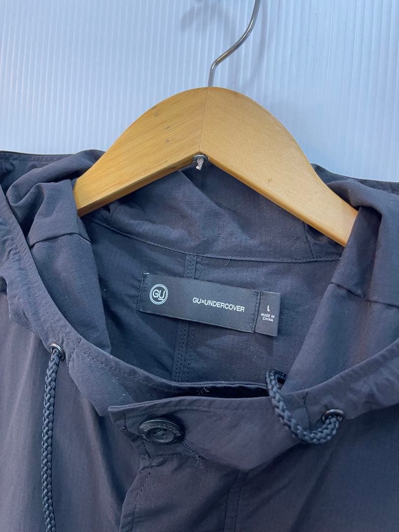 ジーユー 2wayオーバーサイズモッズコート ナイロン UNDERCOVER