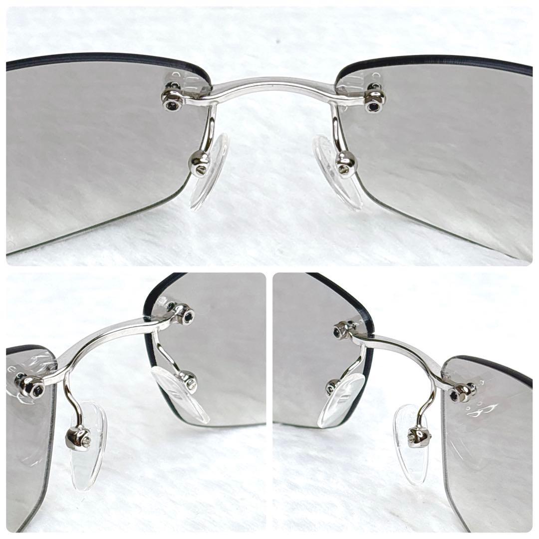 小物 GUCCI Rimless Sunglasses Y2K