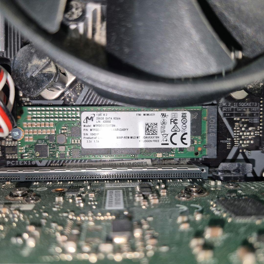 サードウェーブ intel Core i7/メモリ16GB/256GB+1TB