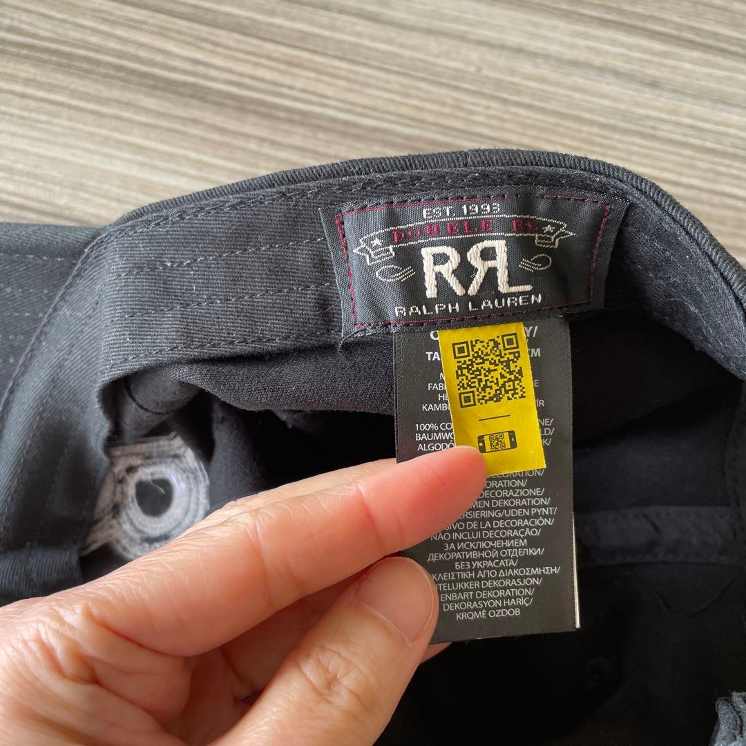 Ralph Lauren RR ブラックキャップ