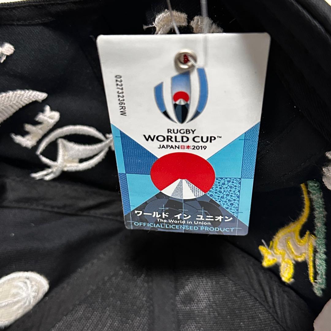 新品タグ付き‼︎ ラグビーワールドカップ 記念 ベースボールキャップ ワッペン